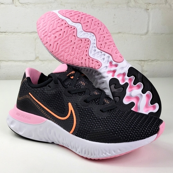 Nike | Shoes | Nike Renew Run Orange Pulse Black Pink Ck636 00 Womens 8 |  Poshmark